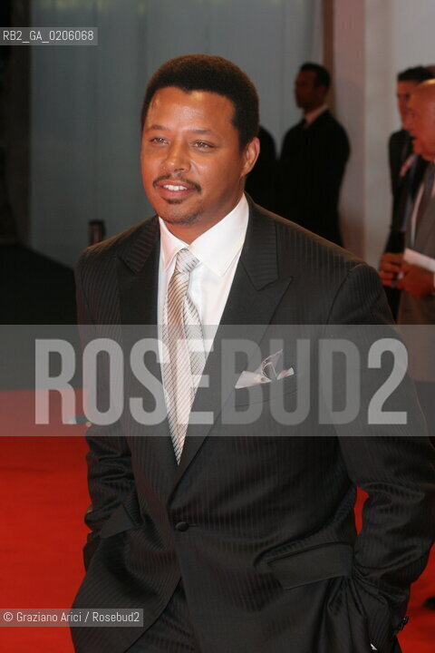 03_09_2007 - VENICE - 64TH FILM FESTIVAL - RED CARPET FILM THE HUNTING PARTY - ACTOR TERRENCE HOWARD ©Graziano Arici/Rosebud2