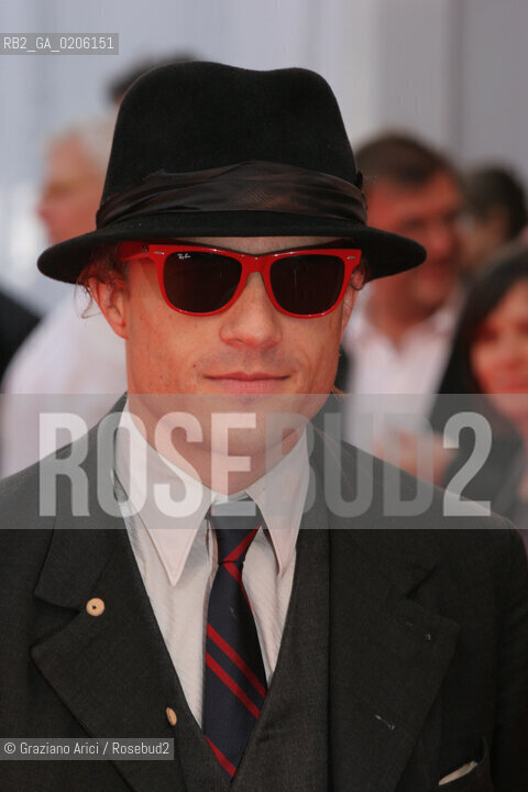 04_09_2007 - VENICE - 64TH FILM FESTIVAL - FILM IM NOT THERE THE ACTOR HEATH LEDGER . ©Graziano Arici/Rosebud2