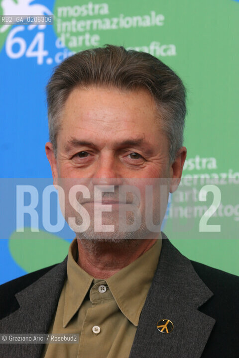 07_09_2007 - VENICE - 64TH FILM FESTIVAL - FILM JIMMY CARTER MAN FROM PLAINS THE DIRECTOR JONATHAN DEMME ©Graziano Arici/Rosebud2