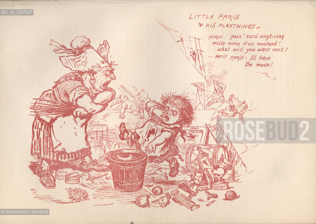 -ILLUSTRAZIONE DAL LIBRO: LEIGHTON, JOHN. PARIS UNDER THE COMMUNE: THE SEVENTY-THREE DAYS OF THE SECOND SIEGE, LONDRA, 1871. BRADBURY, EVANS &CO.  CM 14X20, N° PAGINE 395, LIBRO CON ILLUSTRAZIONI  ©ARCHIVIO Graziano Arici/Rosebud2  COMUNE DI PARIGI FOTOANTICHE.-ILLUSTRATION FROM THE BOOK: LEIGHTON, JOHN. PARIS UNDER THE COMMUNE: THE SEVENTY-THREE DAYS OF THE SECOND SIEGE, LONDON, BRADBURY, EVANS &CO. 1871. CM 14X20, N° PAGES 395,BOOK WITH ILLUSTRATIONS ©Graziano Arici / rosebud2