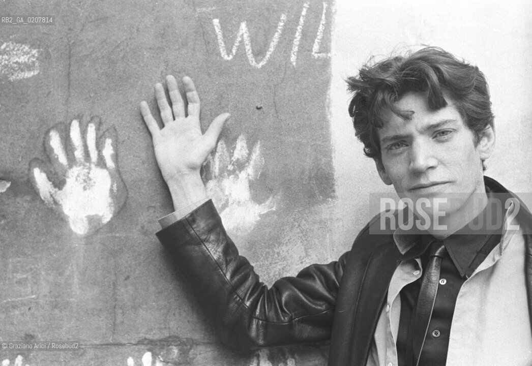 VENEZIA 1984 FOTOGRAFO ROBERT MAPPLETHORPE ©Graziano Arici/Rosebud2 FOTOGRAFIA