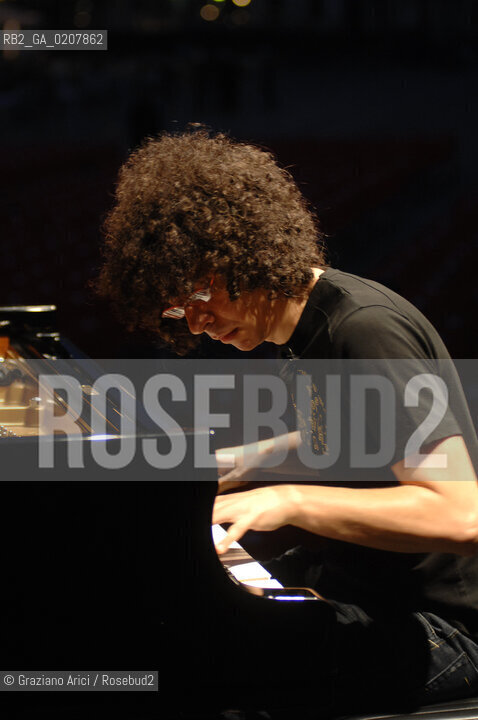VENICE 16/09/07  THE COMPONIST AND PIANIST GIOVANNI ALLEVI ©Graziano Arici/Rosebud2 PIANISTA MUSICA CONTEMPORANEA