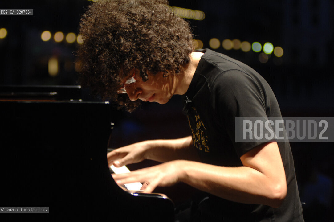 VENICE 16/09/07  THE COMPONIST AND PIANIST GIOVANNI ALLEVI ©Graziano Arici/Rosebud2 PIANISTA MUSICA CONTEMPORANEA