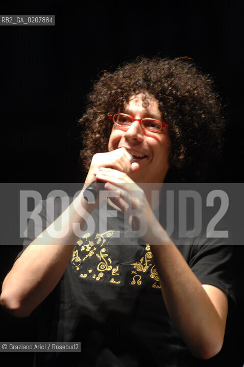 VENICE 16/09/07  THE COMPONIST AND PIANIST GIOVANNI ALLEVI ©Graziano Arici/Rosebud2 PIANISTA MUSICA CONTEMPORANEA