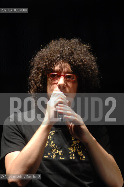 VENICE 16/09/07  THE COMPONIST AND PIANIST GIOVANNI ALLEVI ©Graziano Arici/Rosebud2 PIANISTA MUSICA CONTEMPORANEA