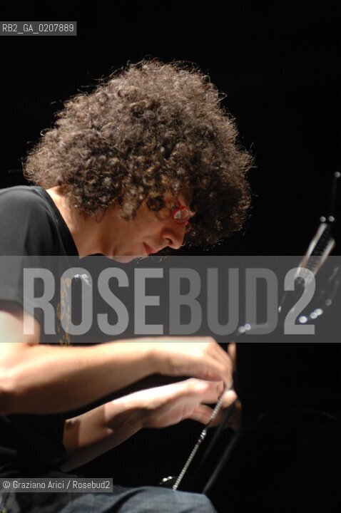 VENICE 16/09/07  THE COMPONIST AND PIANIST GIOVANNI ALLEVI ©Graziano Arici/Rosebud2 PIANISTA MUSICA CONTEMPORANEA