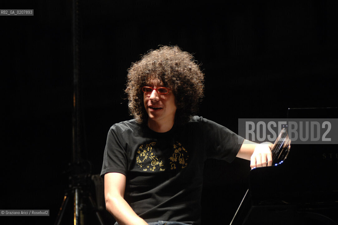VENICE 16/09/07  THE COMPONIST AND PIANIST GIOVANNI ALLEVI ©Graziano Arici/Rosebud2 PIANISTA MUSICA CONTEMPORANEA