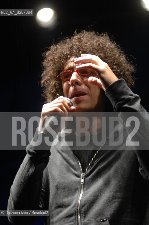 VENICE 16/09/07  THE COMPONIST AND PIANIST GIOVANNI ALLEVI ©Graziano Arici/Rosebud2 PIANISTA MUSICA CONTEMPORANEA