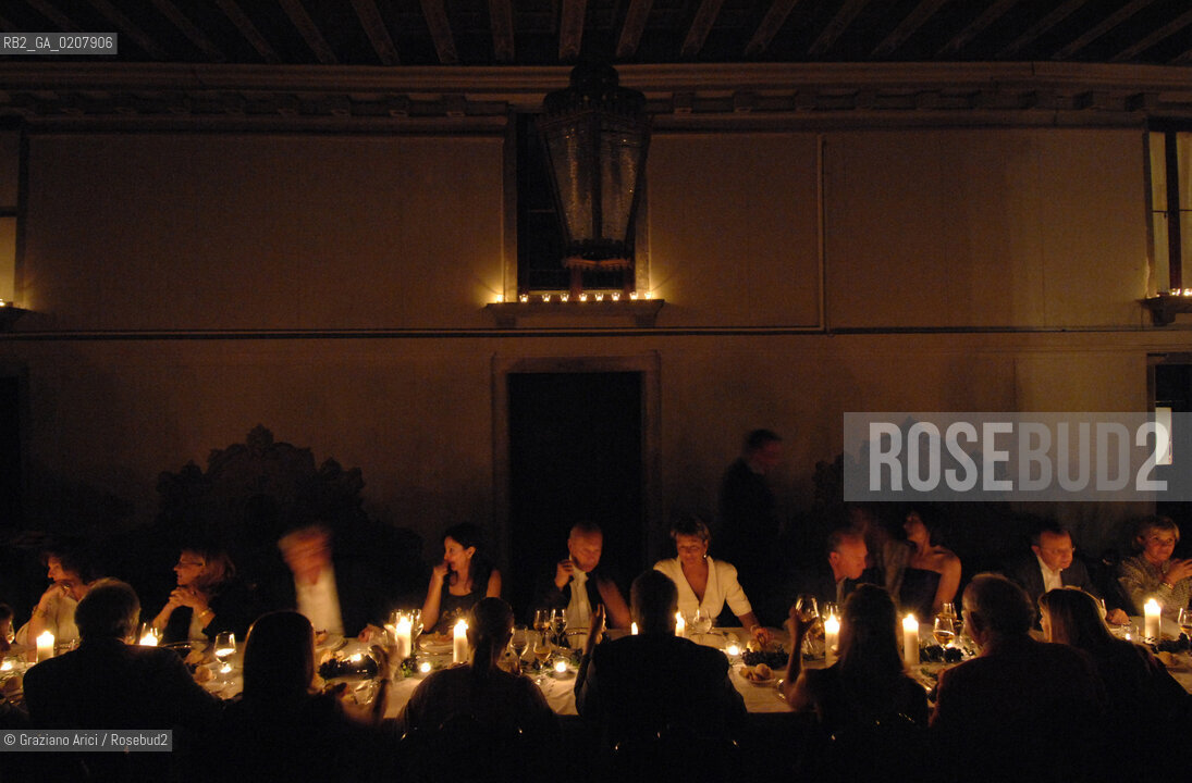 VENEZIA 24 SETTEMBRE 2007 - FESTA DI ALEX VERVOORDT  A PALAZZO MALIPIERO ©Graziano Arici/Rosebud2 FESTA FESTA