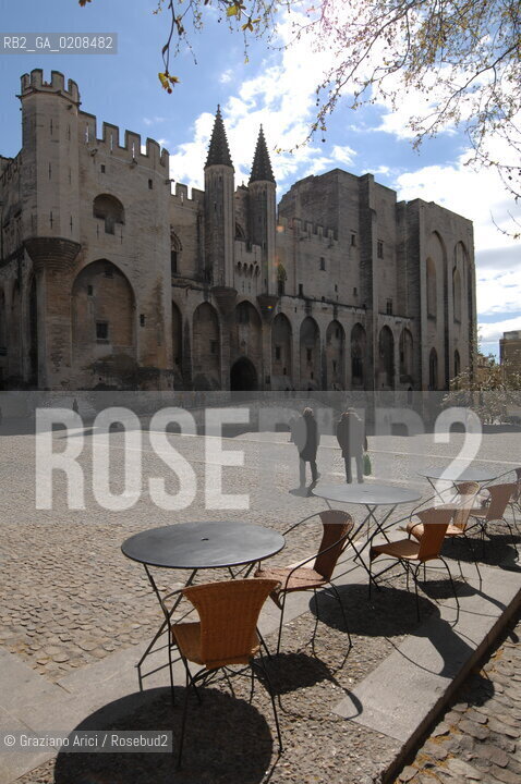 AVIGNONE (PROVENCE, FRANCE) APRILE 2008 IL PALAZZO DEI PAPI  ©Graziano Arici/Rosebud2  GEO