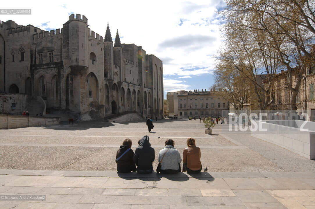 AVIGNONE (PROVENCE, FRANCE) APRILE 2008 IL PALAZZO DEI PAPI  ©Graziano Arici/Rosebud2  GEO