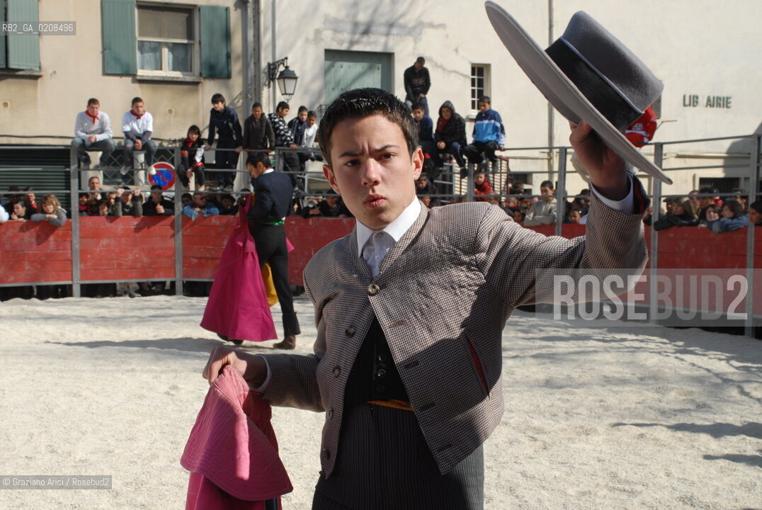 ARLES (PROVENCE, FRANCE) APRILE 2008 LA FERIA DI PASQUA  ©Graziano Arici/Rosebud2 CORRIDA TORO TORERO GEO