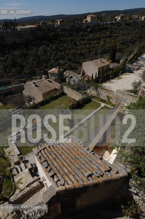 GORDES (PROVENCE, FRANCE) APRILE 2008  ©Graziano Arici/Rosebud2  GEO