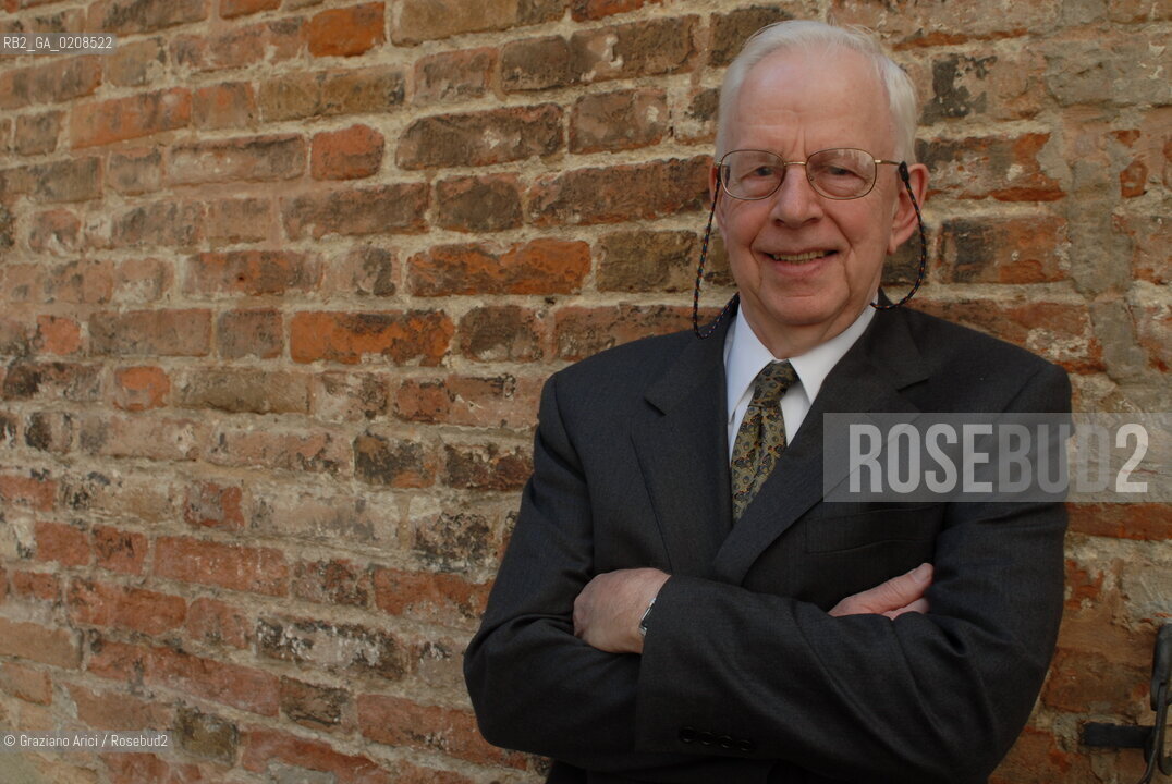 VENEZIA, 14.05.2008. PORTRAIT OF THE PSYCOLOGIST PHILIP N. JOHNSON-LAIRD © MARTABUSO/ARICI/GRAZIANERI PSICOLOGIA LINGUISTICA LAUREA