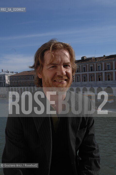 VENICE 11/5/08 - OPENING OF THE CLAUDIO BUZIOL FOUNDATION IN PALAZZO MANGILLI-VALMARANA: THE ARTISTIC CURATOR RENZO DI RIENZO ©Graziano Arici/Rosebud2 REPLAY MODA ARTE