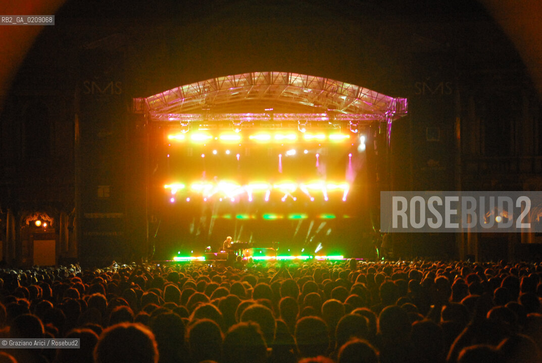 VENICE 9/07/08 ELTON JOHN CONCERT IN ST.MARK SQUARE IN VENICE ©Graziano Arici/Rosebud2 CONCERTO SAN MARCO MUSICA POP ROCK