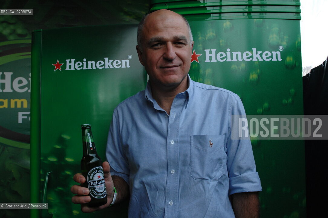 VENEZIA 20/06/08 - PARCO S.GIULIANO - HEINEKEN JAMMIN FESTIVAL : PETER HEILBRON, MANAGING DIRECTOR OF HEINEKEN ITALIA ©Graziano Arici/Rosebud2 MUSICA ROCK POP