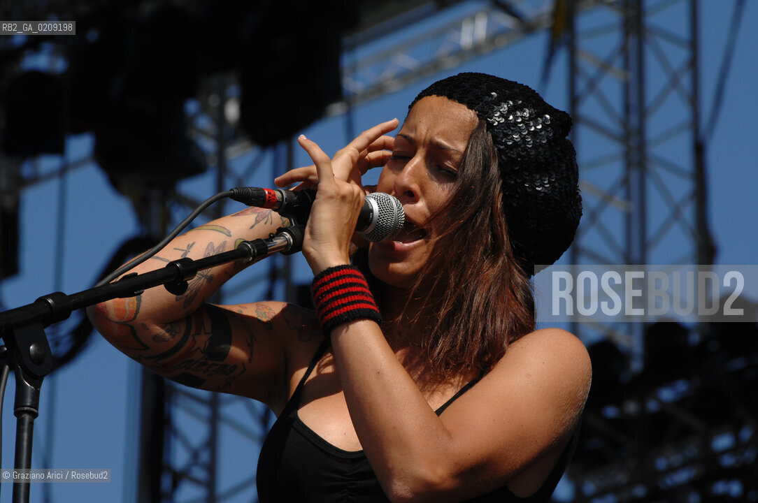 VENEZIA 20/06/08 - PARCO S.GIULIANO - HEINEKEN JAMMIN FESTIVAL : THE SINGER SYRIA ©Graziano Arici/Rosebud2 MUSICA ROCK POP