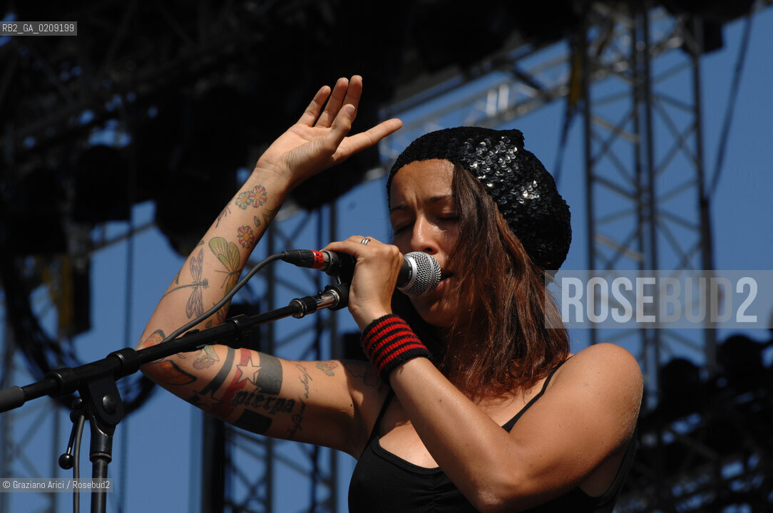 VENEZIA 20/06/08 - PARCO S.GIULIANO - HEINEKEN JAMMIN FESTIVAL : THE SINGER SYRIA ©Graziano Arici/Rosebud2 MUSICA ROCK POP