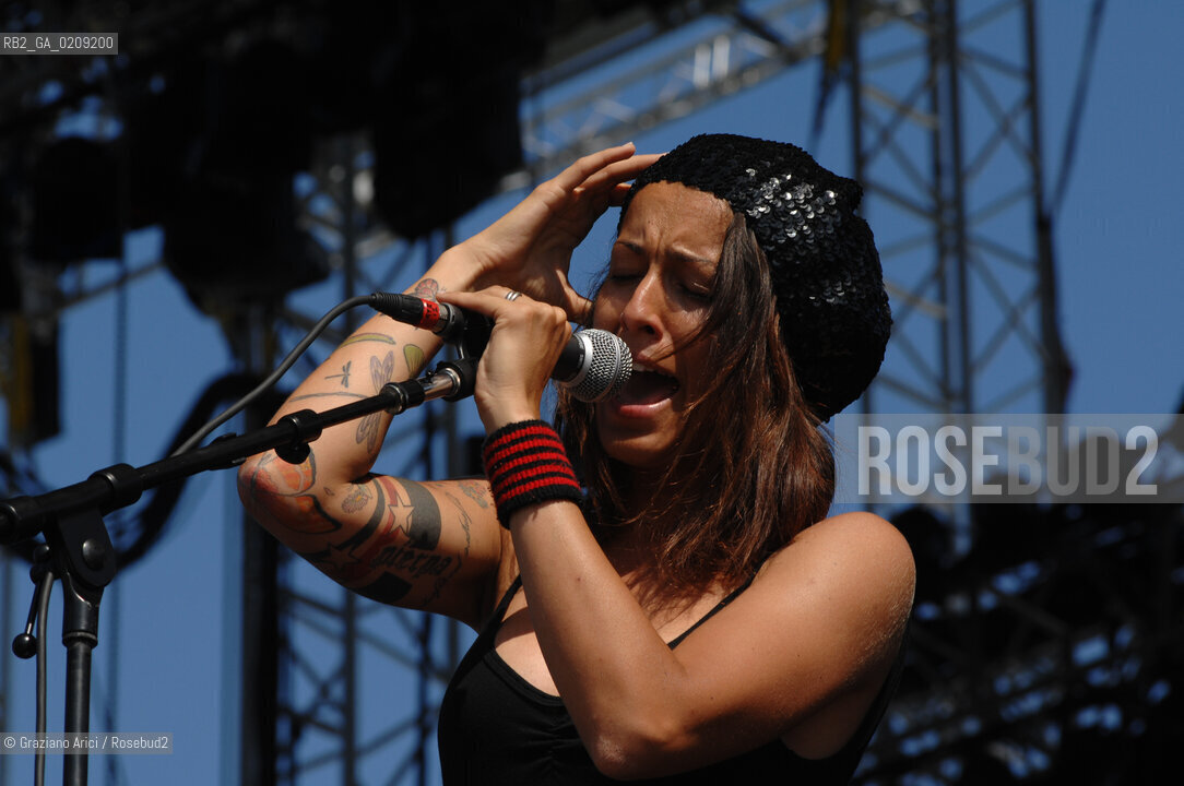 VENEZIA 20/06/08 - PARCO S.GIULIANO - HEINEKEN JAMMIN FESTIVAL : THE SINGER SYRIA ©Graziano Arici/Rosebud2 MUSICA ROCK POP