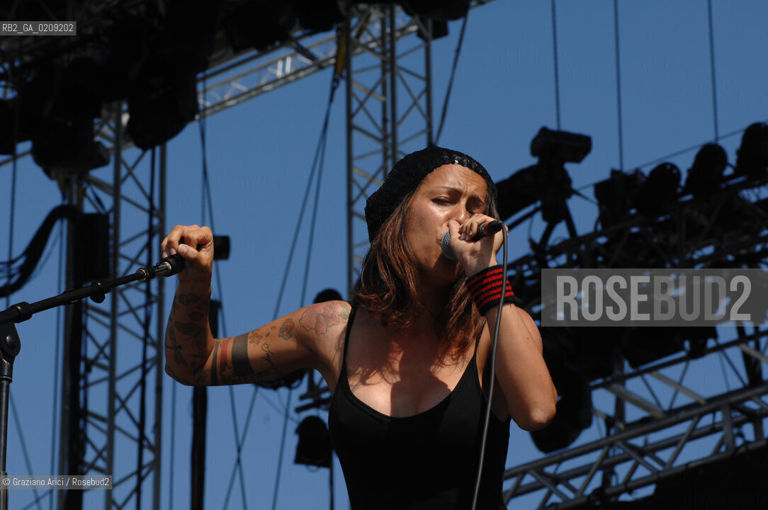VENEZIA 20/06/08 - PARCO S.GIULIANO - HEINEKEN JAMMIN FESTIVAL : THE SINGER SYRIA ©Graziano Arici/Rosebud2 MUSICA ROCK POP