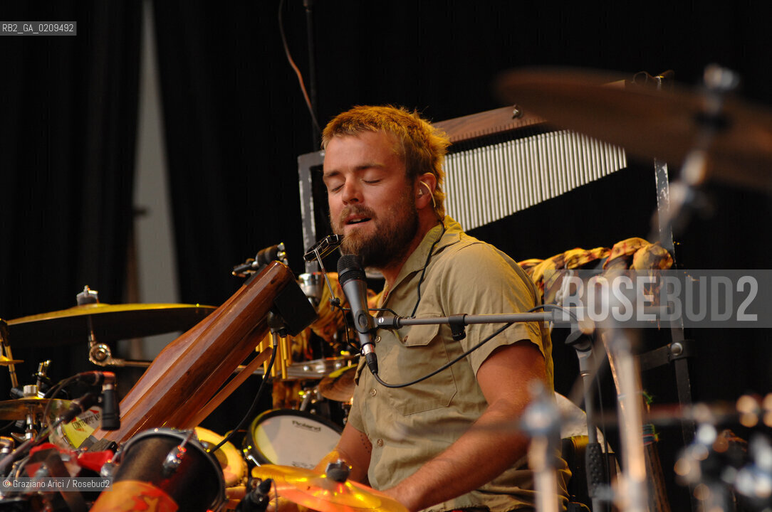 VENICE 22/07/08 THE MUSICIAN XAVIER RUDD IN CONCERT IN ST.MARKSS SQUARE @ Graziano Arici/Rosebud2 CONCERTO MUSICA POP ROCK