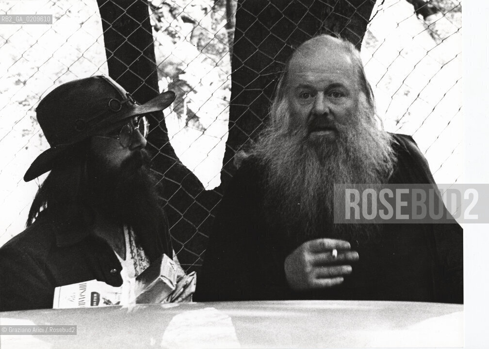 TRIESTE 1977  PSYCHIATRIST DAVID COOPER © ARCHIVIO Graziano Arici/Rosebud2   MEETING WITH THE PSYCHIATRIST FRANCO BASAGLIA RESEAU PSICHIATRY ANTI-PSYCHIATRY MAS