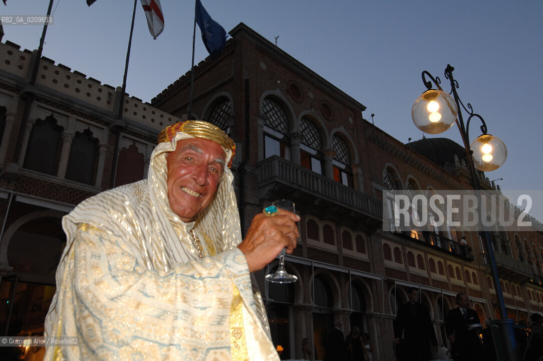 VENICE 2/028/08 - PARTY OF 100th ANNIVERSARY OF HOTEL EXCELSIOR IN VENICE LIDO © MARTA BUSO/ARICI/GRAZIANERI