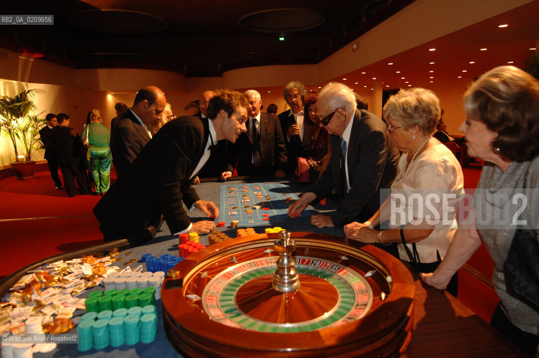 VENICE 2/028/08 - PARTY OF 100th ANNIVERSARY OF HOTEL EXCELSIOR IN VENICE LIDO ©Graziano Arici/Rosebud2 CASINO