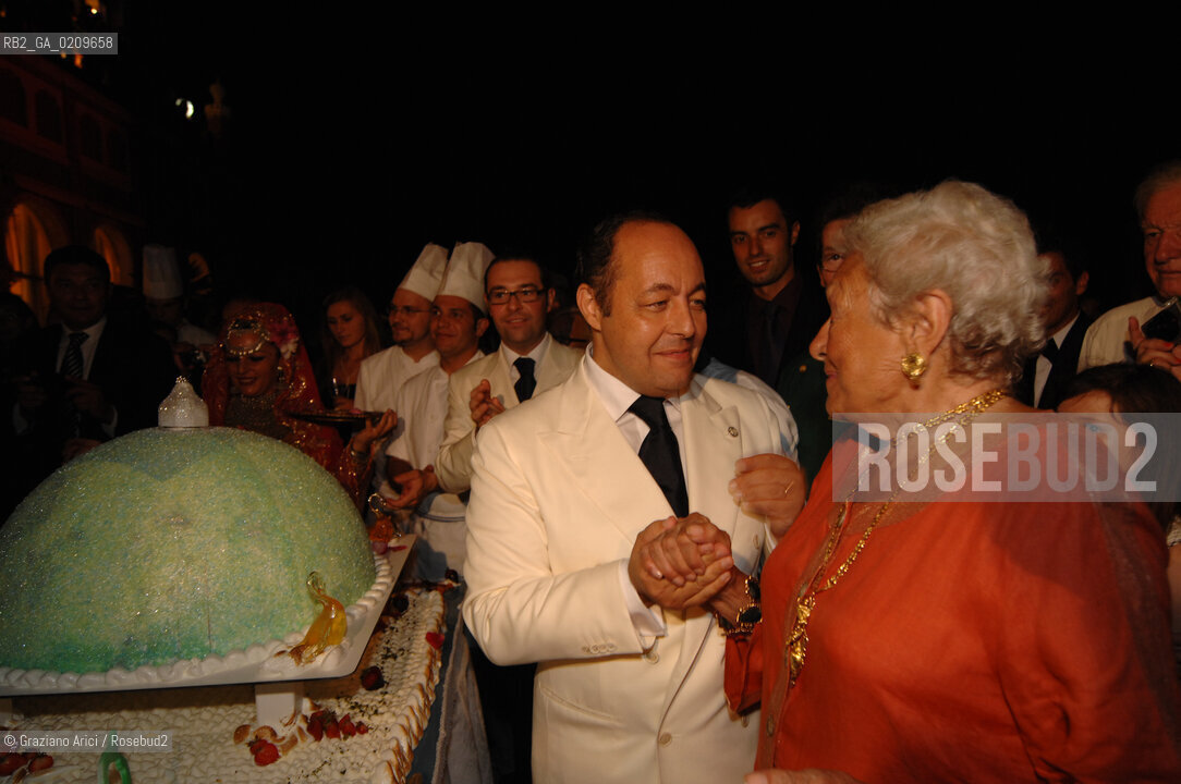 VENICE 2/028/08 - PARTY OF 100th ANNIVERSARY OF HOTEL EXCELSIOR IN VENICE LIDO: MISSES SPADA, DAUGHTER OF THE FOUDER OF HOTEL EXCELSIOR  ©Graziano Arici/Rosebud2