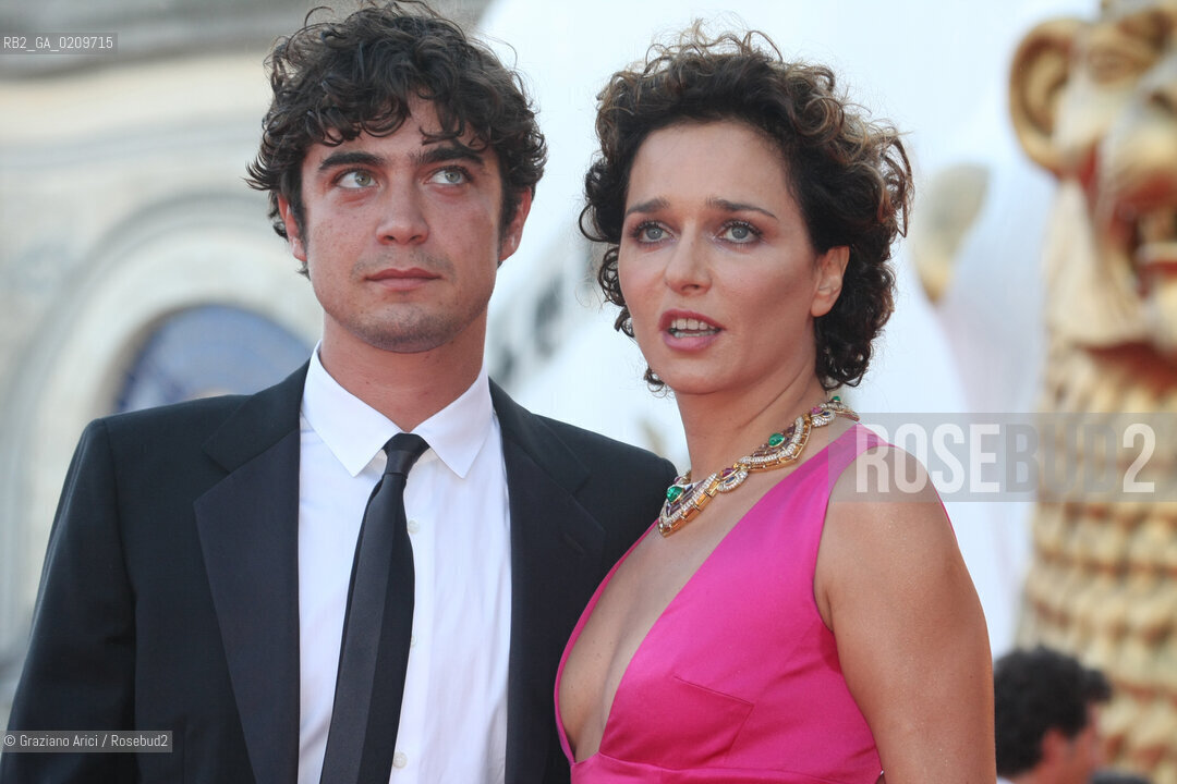 27/08/08 - VENICE 65TH INTERNATIONAL FILM FESTIVAL - OPENING CEREMONY, RED CARPET - THE ACTORS VALERIA GOLINO E RICCARDO SCAMARCIO @ Graziano Arici / rosebud2 CINEMA BIENNALE ©Graziano Arici/Rosebud2 BIENNALE CINEMA