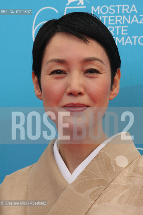 28/08/08 - 65 VENICE  INTERNATIONAL FILM FESTIVAL - FILM: AKIRES TO KAME (ACHILLES AND THE TORTOISE), THE ACTRESS KANAKO HIGUCHI.