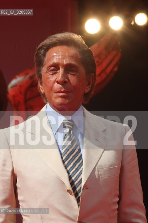28/08/08 - 65 VENICE  INTERNATIONAL FILM FESTIVAL - RED CARPET - THE FILM: VALENTINO: THE LAST EMPEROR, THE STYLIST VALENTINO GARAVANI