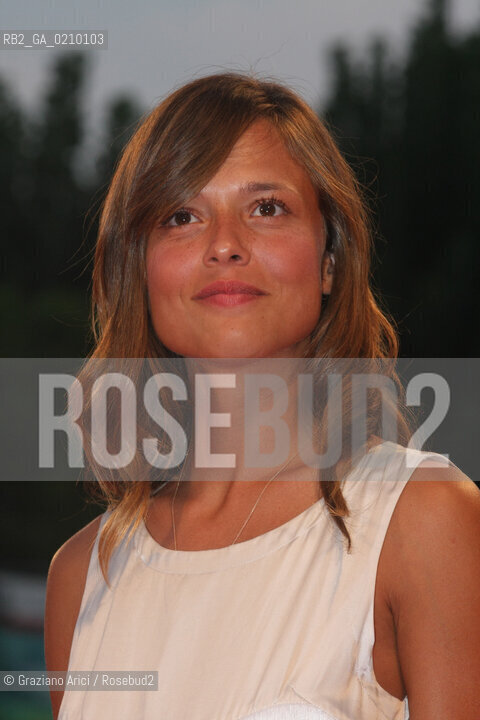 31/08/08 - 65th VENICE  INTERNATIONAL FILM FESTIVAL - FILM: IL PAPA DI GIOVANNA. RED CARPET. THE ACTRESS VALERIA BILELLO.