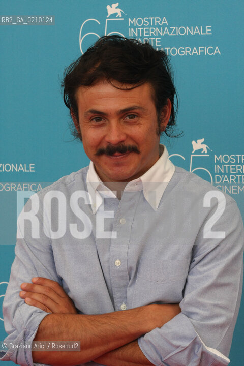 01/09/08 - 65th VENICE  INTERNATIONAL FILM FESTIVAL - FILM: VOY A EXPLOTAR. THE DIRECTOR GERARDO NARANJO