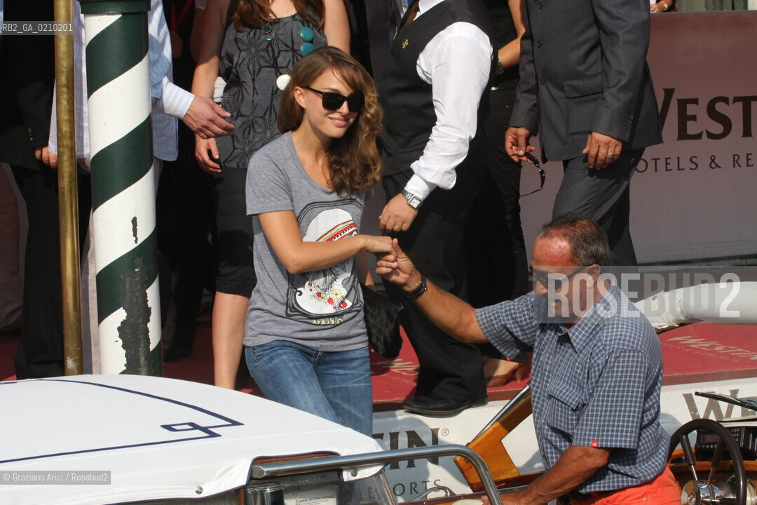 01/09/08 - 65th VENICE  INTERNATIONAL FILM FESTIVAL - HOTEL EXCELSIOR DOCK, THE ACTRESS NATALIE PORTMAN