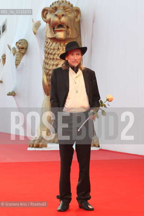 02/09/08 - 65th VENICE INTERNATIONAL FILM FESTIVAL - FILM: NUIT DE CHAIN. THE DIRECTOR WERNER SCHROETER