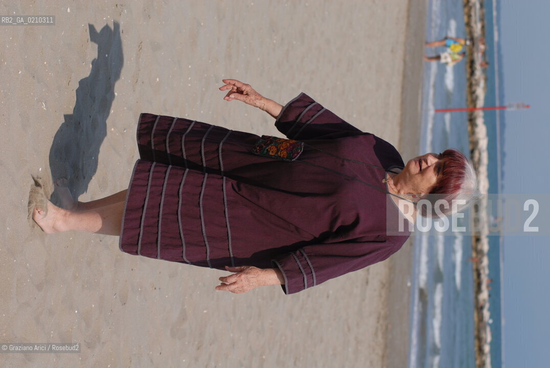 VENICE, 03.09.08. 65th VENICE INTERNATIONAL FILM FESTIVAL. THE FILM DIRECTOR AGNES VARDA © MARTABUSO/ARICI/GRAZIANERI CINEMA