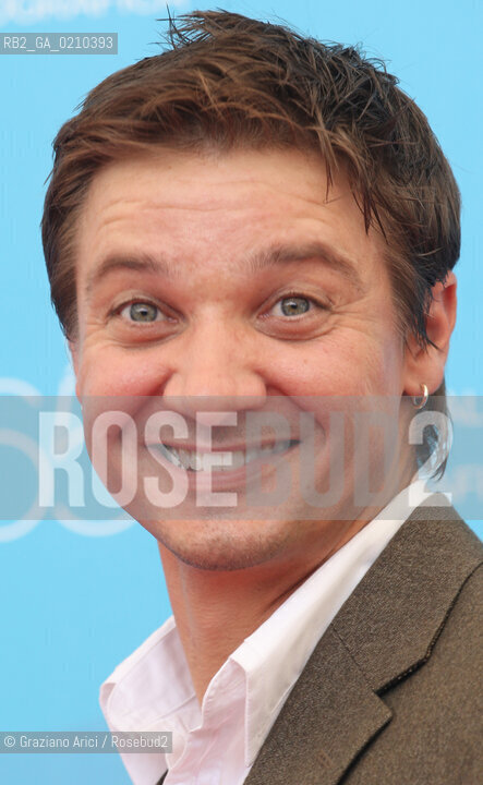 04/09/08 - 65th VENICE  INTERNATIONAL FILM FESTIVAL - FILM: THE HURT LOCKER. THE ACTOR JEREMY RENNER