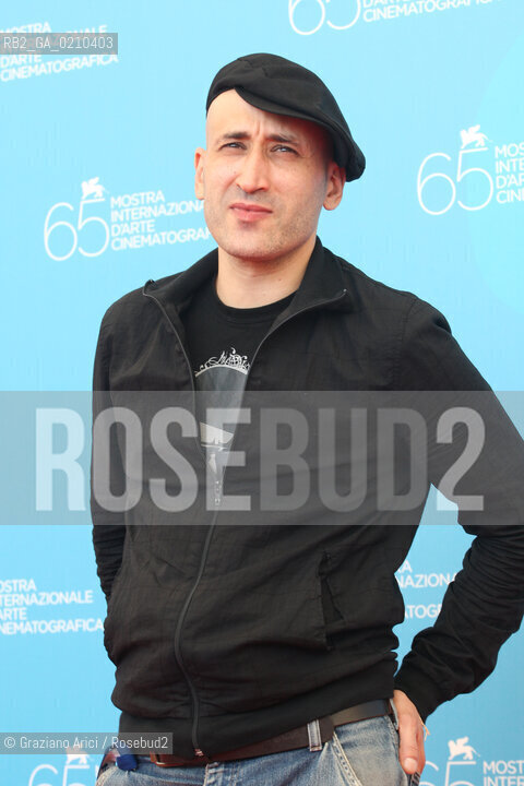 04/09/08 - 65th VENICE  INTERNATIONAL FILM FESTIVAL - FILM: GABBLA. THE DIRECTOR TARIQ TEGUIA