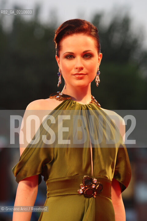 05/09/08 - 65th VENICE  INTERNATIONAL FILM FESTIVAL - FILM: THE WRESTLER. THE ACTRESS EVAN RACHEL WOOD.