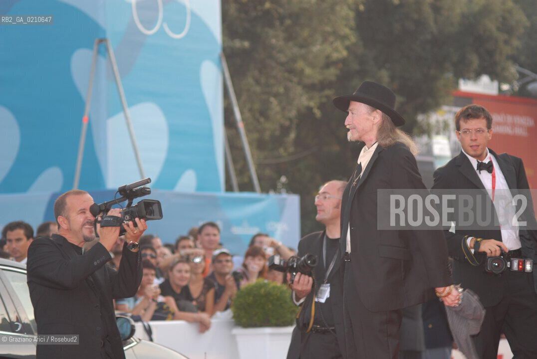 06/09/08 - 65th VENICE  INTERNATIONAL FILM FESTIVAL - GOLDEN LION NIGHT.RED CARPET.THE FILM DIRECTOR WERNER SCHROEDER © ERREBI