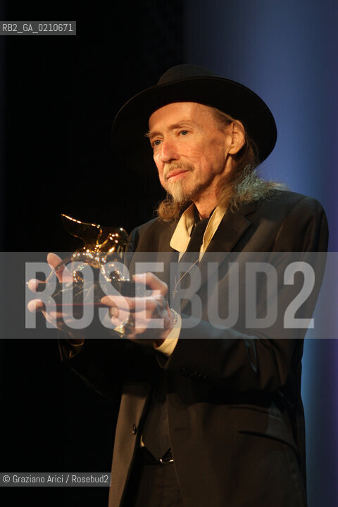 06/09/08 - 65th VENICE INTERNATIONAL FILM FESTIVAL - THE OFFICIAL AWARDS - SPECIAL LION FOR OVERALL WORK TO THE DIRECTOR WERNER SCHROETER