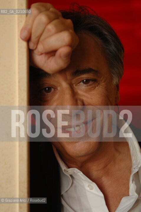 VENICE 29/08/08 THE TV WRITER CARLO FRECCERO ©Graziano Arici/Rosebud2 TELEVISIONE AUTORE