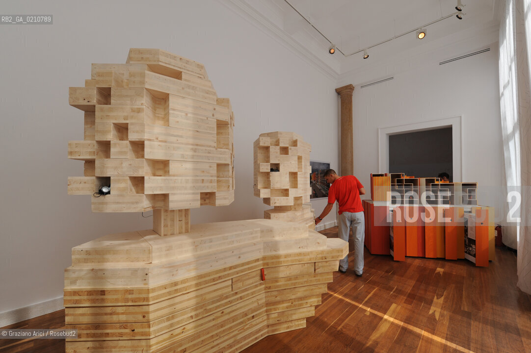 VENICE 11/09/08 - 11th INTERNATIONAL ARCHITECTURE EXIBITION OF BIENNALE : BRITISH PAVILLON - DE RIJKE MARSH MORGAN ARCHITECTS ©Graziano Arici/Rosebud2 BIENNALE ARCHITETTURA ARCHITETTO