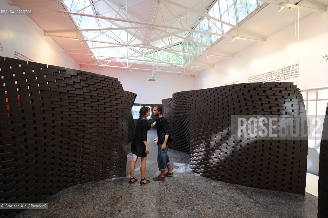 VENICE 11/09/08 - 11th INTERNATIONAL ARCHITECTURE EXIBITION OF BIENNALE : THE SWISS PAVILLION: EXPLORATIONS ©Graziano Arici/Rosebud2 BIENNALE ARCHITETTURA ARCHITETTO