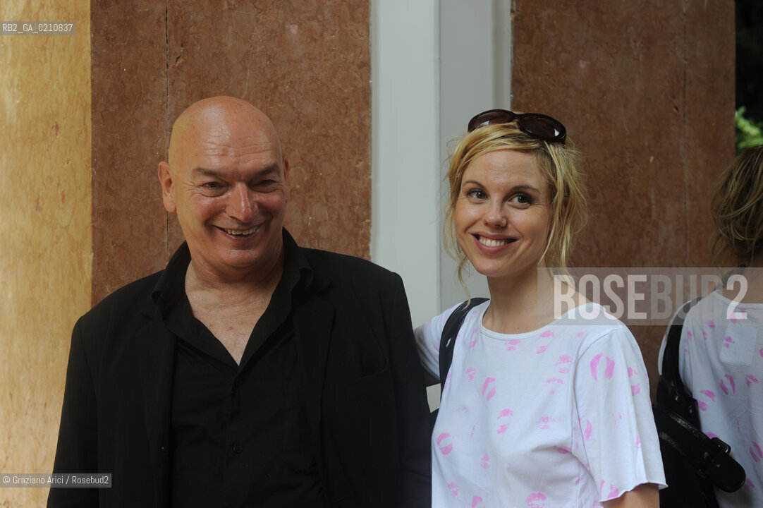 VENICE 11/09/08 - 11th INTERNATIONAL ARCHITECTURE EXIBITION OF BIENNALE - THE ACHITECT JEAN NOUVEL WITH HIS WIFE MIA HAGG  ©Graziano Arici/Rosebud2 BIENNALE ARCHITETTURA ARCHITETTO