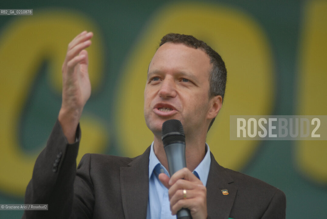 VENEZIA, 14-09-2008. FESTA DEI POPOLI PADANI ORGANIZZATA DA LEGA NORD. FLAVIO TOSI, SINDACO DI VERONA © MARTABUSO/ARICI/GRAZIANERI POLITICA  POLITICA