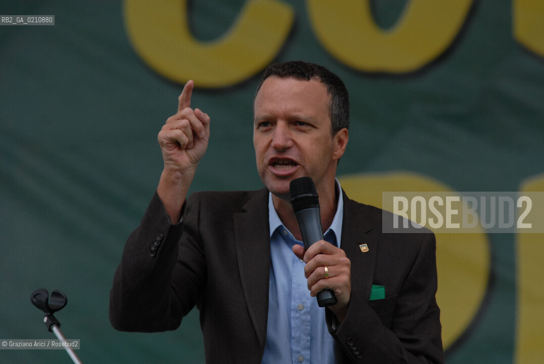 VENEZIA, 14-09-2008. FESTA DEI POPOLI PADANI ORGANIZZATA DA LEGA NORD. FLAVIO TOSI, SINDACO DI VERONA © MARTABUSO/ARICI/GRAZIANERI POLITICA  POLITICA