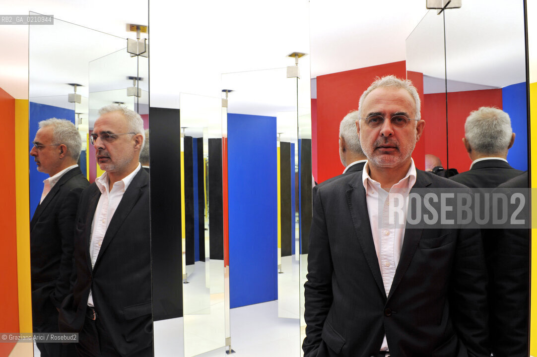 VENICE 16/09/08 - THE CRITIC FRANCESCO BONAMI IN PALAZZO GRASSI IN THE EXPOSITION ITALICS ©Graziano Arici/Rosebud2